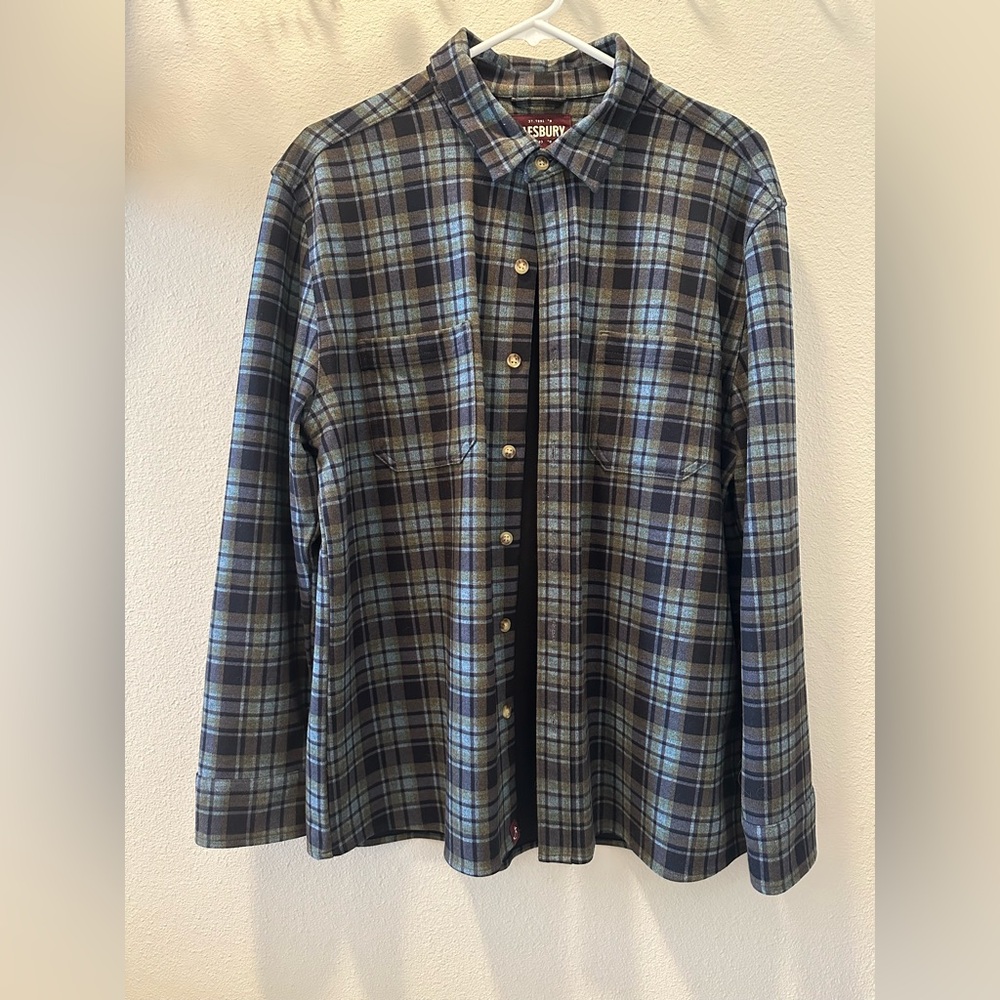 Levi's Men's Blue Plaid Shirt